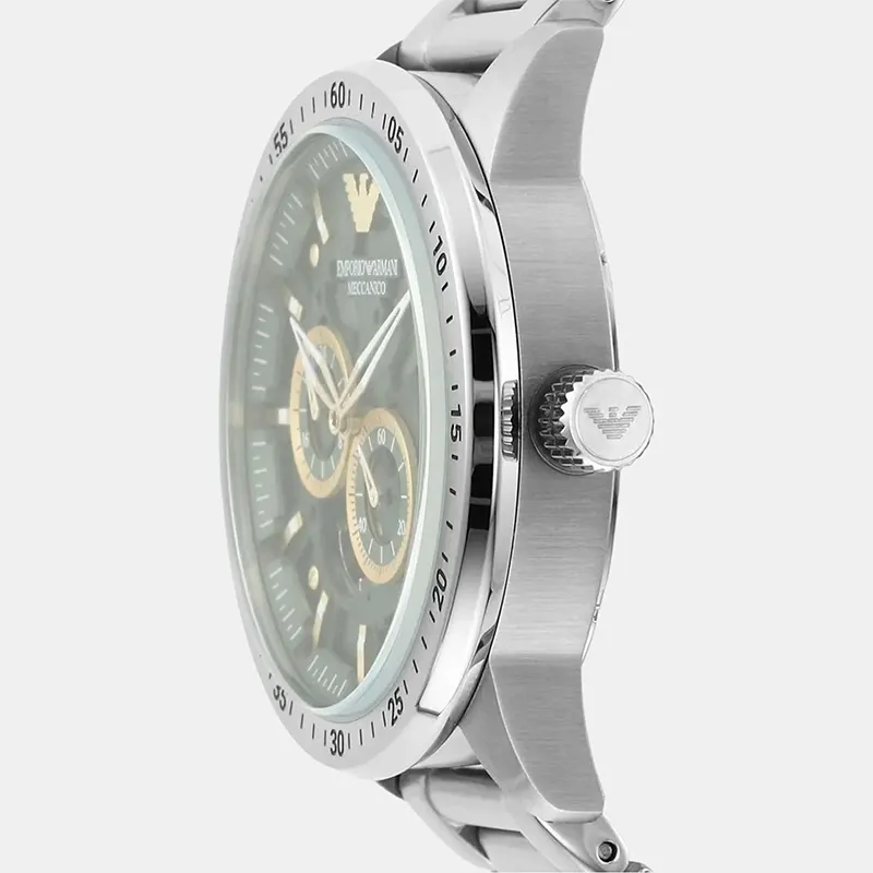 Emporio Armani Mario Automatic Green Dial Men's Watch | AR60053